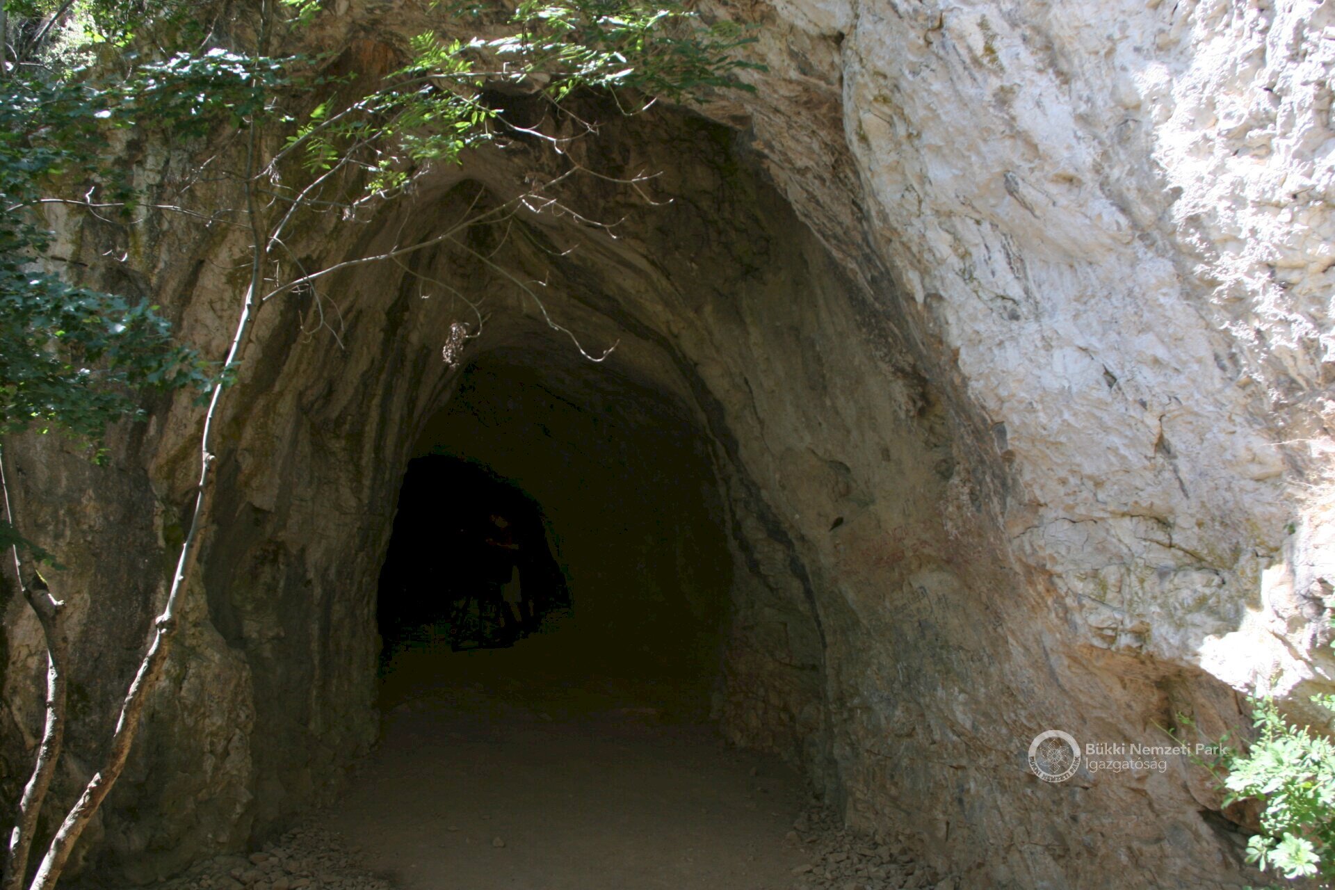 A barlang bejárata