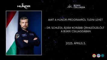 Amit a HUNOR-programról tudni lehet - Dr. Schlégl Ádám korábbi űrhajósjelölt a Bükki Csillagdában