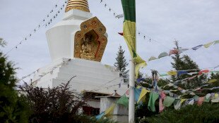 A tari Békesztupa - Kőrösi Csoma Sándor Emlékpark