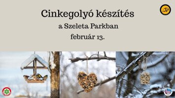 Cinkegolyó készítés a Szeleta Parkban