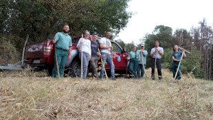Élőhelykezelés a Bosch csapatával karöltve