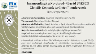 Földtudományi Konferencia a Nógrádi Geoparkban