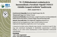 Földtudományi Konferencia a Nógrádi Geoparkban