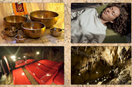 Hangtálas relaxáció a Fekete-teremben
