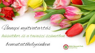 Húsvétkor és a tavaszi szünetben is nyitva: látogatóhelyeink várják Önöket!