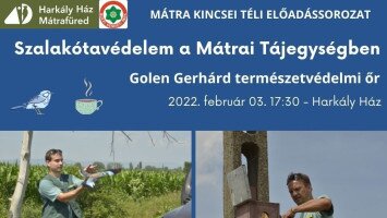 Mátra Kincsei Téli Előadássorozat - Szalakótavédelem a Mátrai Tájegységben