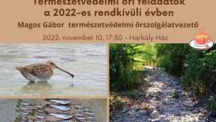 Mátra Kincsei téli előadássorozat - ​Természetvédelmi őri feladatok a 2022-es rendkívüli évben