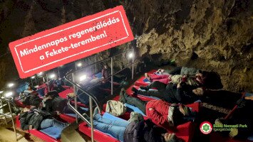 Mindennapos regenerálódás, relaxáció a Fekete-teremben