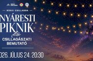 Nyáresti piknik és csillagászati bemutató