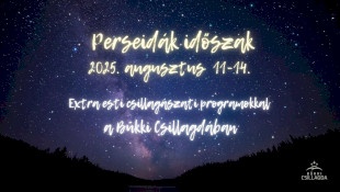 Perseidák időszak a Bükki Csillagdában