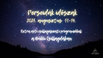 Perseidák időszak a Bükki Csillagdában