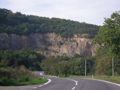 Andezit bánya (Andezitový kameňolom)-1