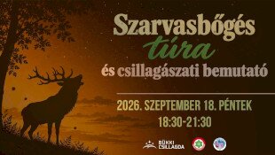 Szarvasbőgés túra és csillagászati bemutató a Bükki Csillagdában