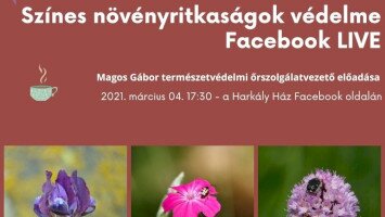 Színes növényritkaságok védelme-Facebook LIVE