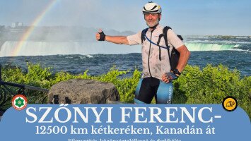 Szőnyi Ferenc – 12 500 km kétkeréken, Kanadán át