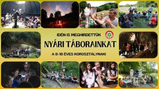 Természetismereti nyári táborok 2025-ben is!
