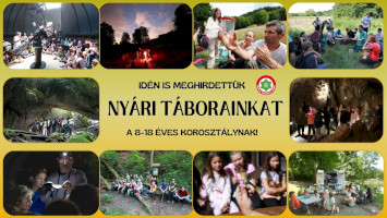 Természetismereti nyári táborok 2025-ben is!