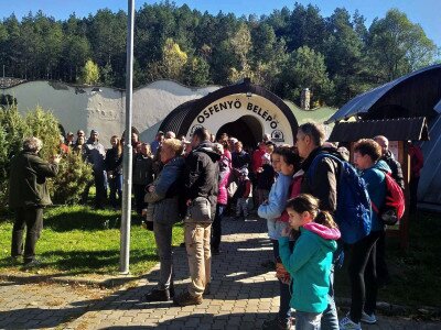 The tour started at the Visitor Center