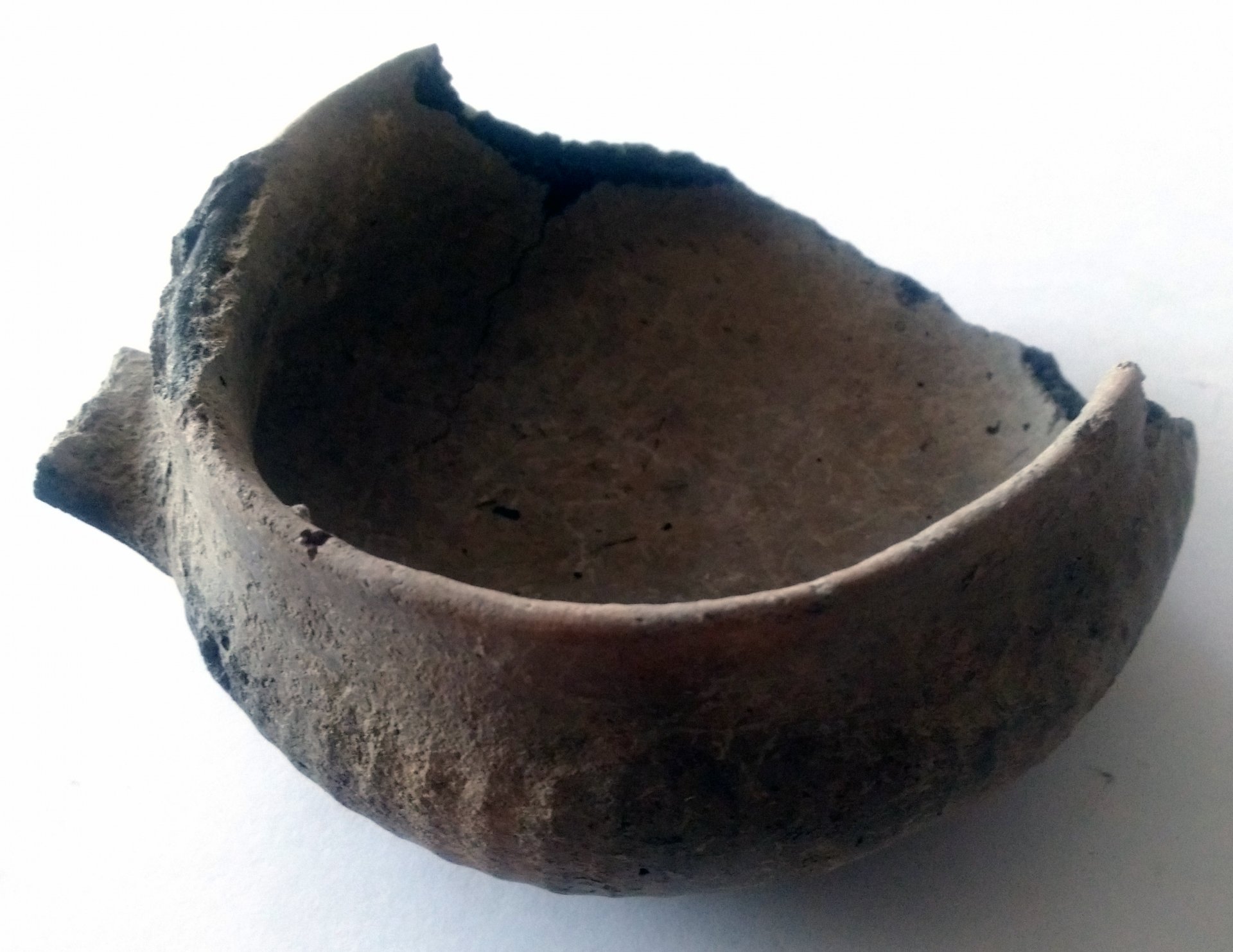 Késő bronzkori/kora vaskori füles csésze